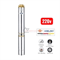 Bơm hỏa tiễn cột áp 45m Adelino 4SAm8/9-1.1P ( 1 pha 220V 1.5Hp )
