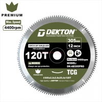 Lưỡi cắt nhôm 305mm Dekton DK-AB305PRO ( 305*2.4*2.8*25.4*120T )