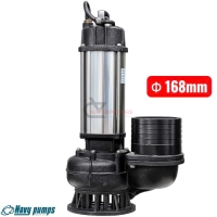 Bơm chìm công nghiệp 3kW Navy QDX100-8-3/220V ( ống xả cực đại 168mm )