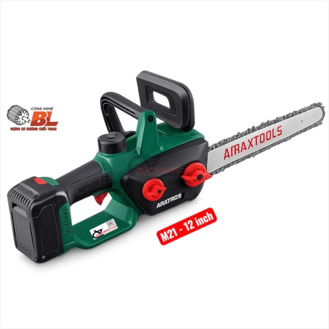 Máy cưa xích pin 12inch Amaxtools ACX31-SM ( chưa Pin & Sạc )