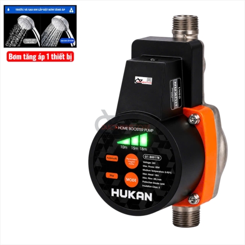 Bơm tăng áp biến tần mini Hukan G1-B001TB