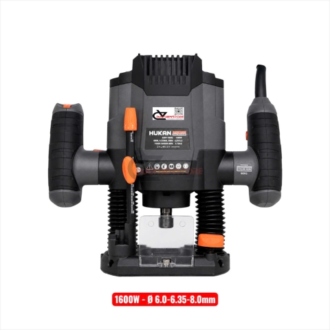 Máy phay chỉnh tốc 2 tay cầm Hukan G2-MPG1600