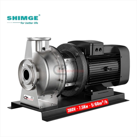 Máy bơm công nghiệp 7.5Kw Shimge YS65-50-200/7.5 ( 380V ~ 10Hp )