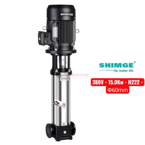 Bơm nước trục đứng Shimge ​​BLT 16-16 ( 380V - 15Kw )