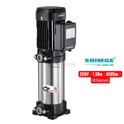 Bơm nước trục đứng Shimge ​​PL2-9 ( 220V - 1.5Kw )