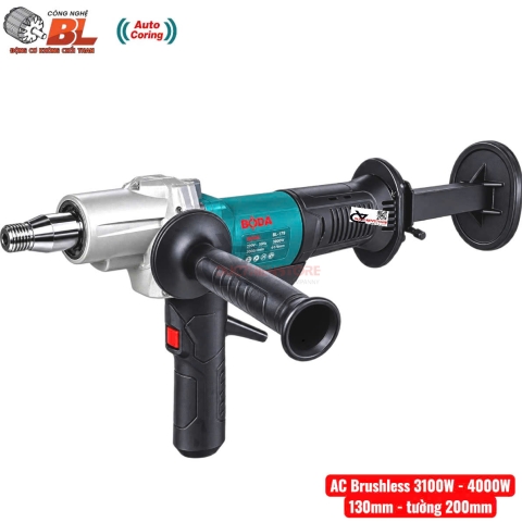 Khoan rút lõi cầm tay 133mm Boda BLDW1-188 AC Brushless