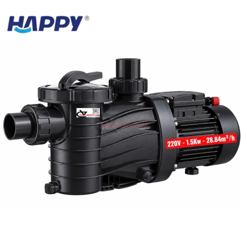 Bơm hồ bơi 1.5kw Happy HHB-1500