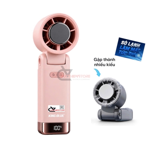 Quạt tích điện cầm tay Kingblue KB-HF03