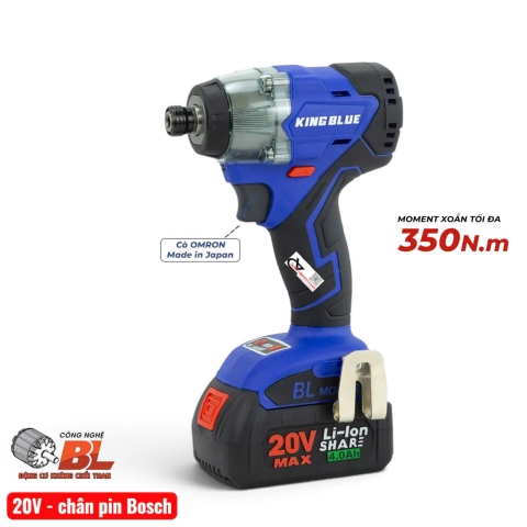 Bắn vít pin 20V Kingblue KB20VD1 ( chưa pin & sạc )