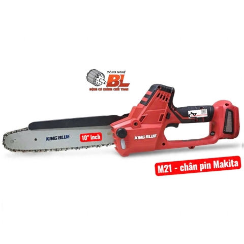 Máy cưa xích pin 10 inch Kingblue KM18CX ( chưa pin & sạc )
