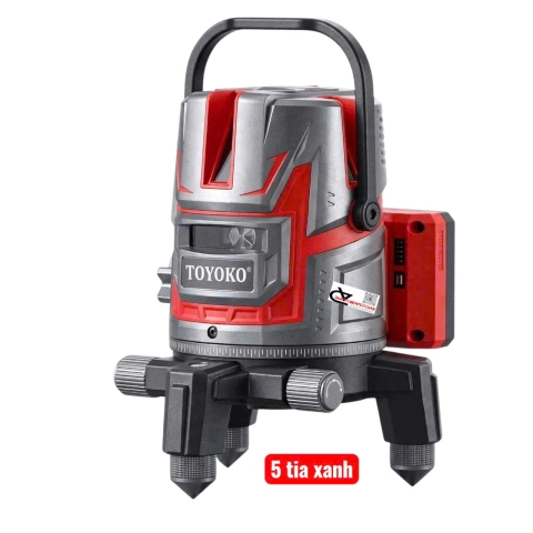 Máy cân mực 5 tia xanh Toyoko T05LV2