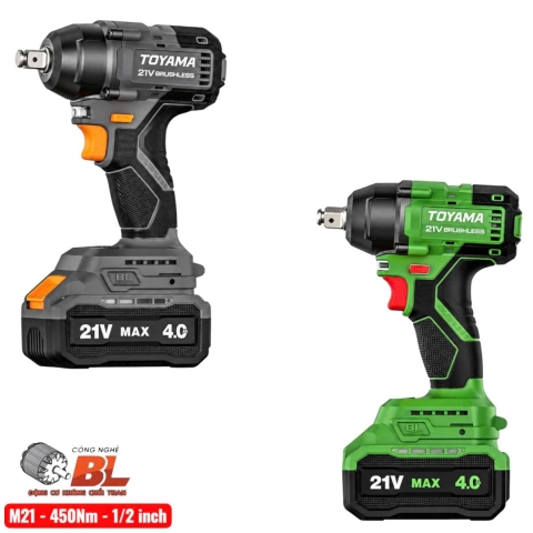 Máy siết bulong pin Toyama B-450BL ( bộ )