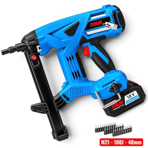 Máy bắn đinh bê tông pin Toua DCCN40 