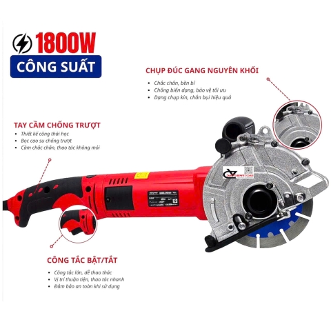 Máy cắt tường 40mm ZNS-1336 