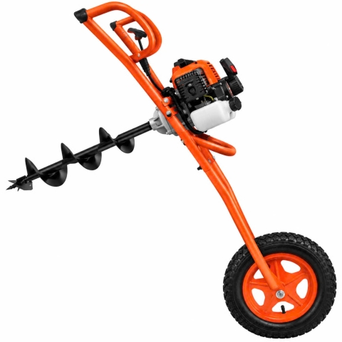 Máy khoan đất dùng xăng JH-GD-009 xe đẩy