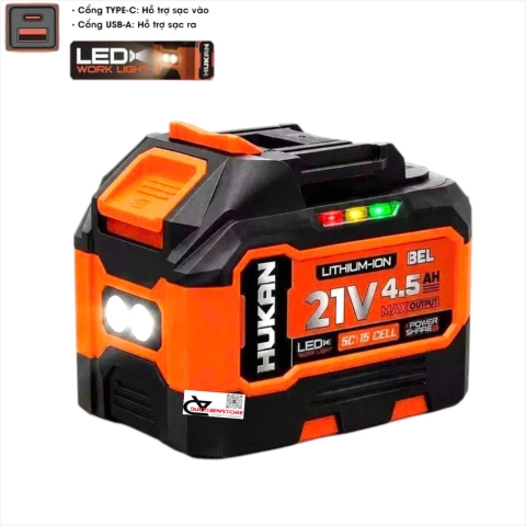 Pin 4.5A Hukan G1-BEL4515-P4 ( M21 - 15cell )