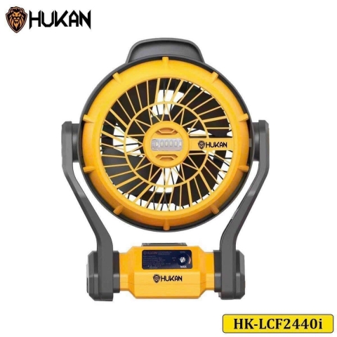  Thân quạt chạy pin 21V có đèn led HUKAN HK-LCF2440i