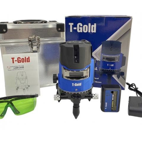 Máy Cân Bằng Laser T-Gold T-102 ( 5 tia Xanh )