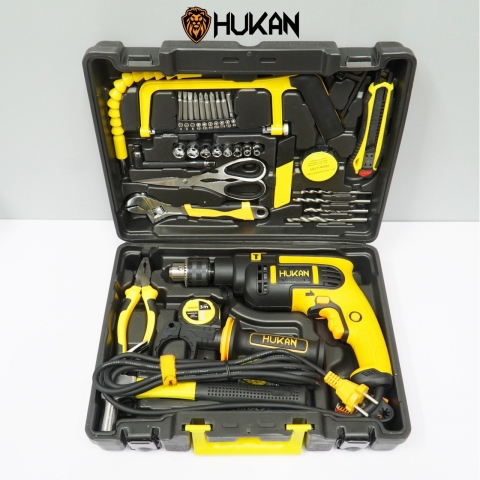 Máy Khoan 13mm Hukan HKG2-MK800DN ( Kèm Đồ Nghề )