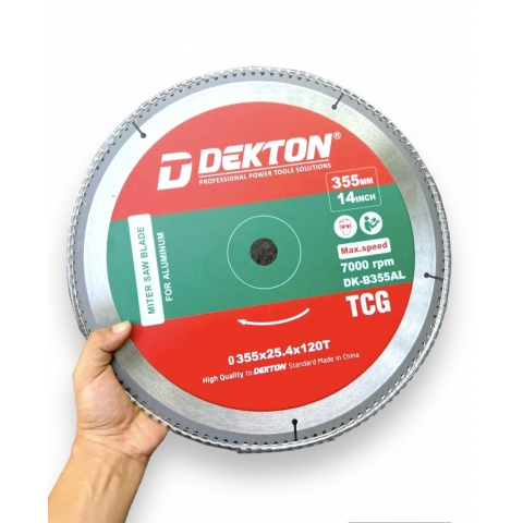 Lưỡi Cắt Nhôm 355mm Dekton DK-B355AL