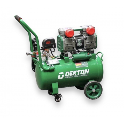 Máy nén khí không dầu 30 lít Dekton DK-3930PLUS 2.0Hp 50s đầy bình 