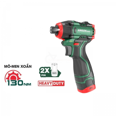 Combo máy bắt vít pin Greekman G16-CVB1634BL