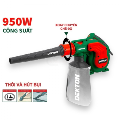 Máy Thổi & Hút Bụi Điện 950W Dekton DK-EB950