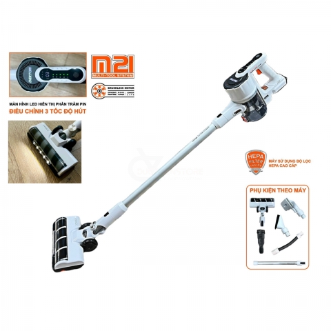 Thân Máy Hút Bụi Dùng Pin Dekton M21-HB02BL ( Chuyên Nghiệp )