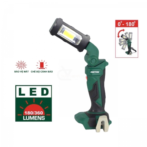 Thân Đèn LED dùng pin Dekton M21-D360LM ( Chưa Pin & Sạc )