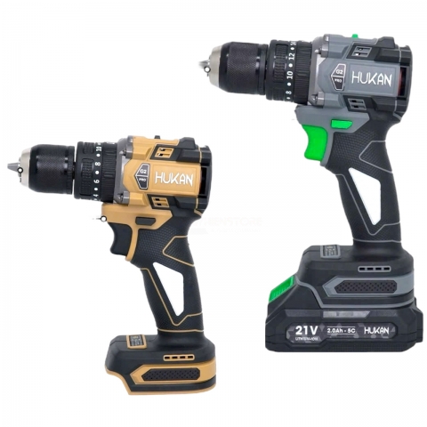 Máy khoan Pin 10mm Hukan HM21-G2C-K6 ( 3 chức năng )