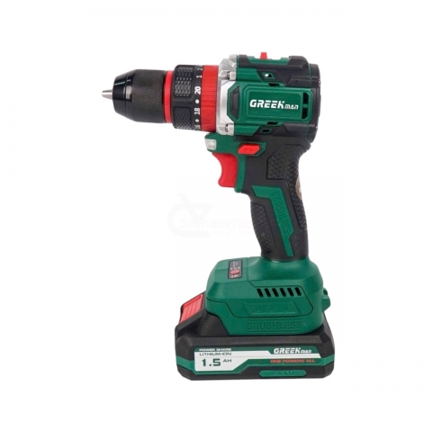 Máy khoan Pin 10mm Greekman M21-GRM333 Brushless