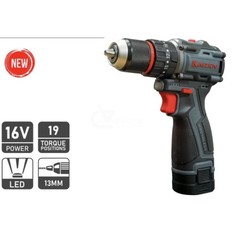 Máy khoan Pin 16V 70Nm Kaizen KZ-ID16V70 Brushless