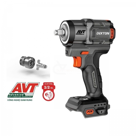 Máy siết bulong Pin 21V Dekton M21-IW680PROMAX AVT Gen4