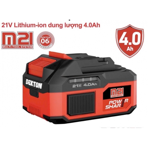 Pin 21V 4.0Ah Dekton M21-B4055A
