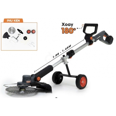 Máy cắt cỏ Pin 21V Hukan G2-CCP229 Brushless