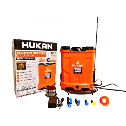 Bình phun thuốc 2 bơm có đảo Hukan G2-BPT2010