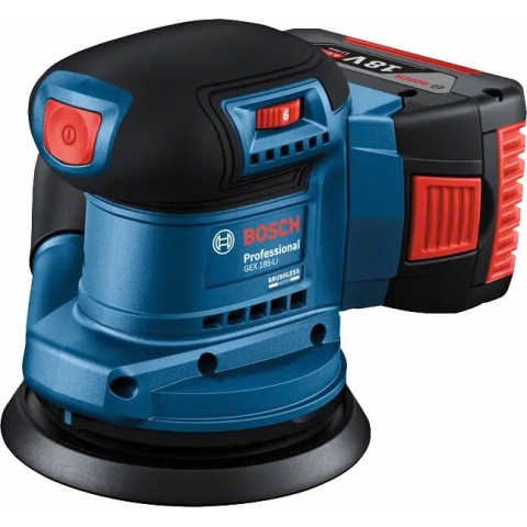 Chà nhám rung tròn Bosch GEX 185-LI Professional ( chưa Pin & Sạc )