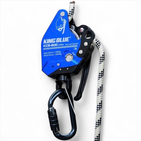 Tời nâng hạ Kingblue KCS-200ULTRA 100-200kg ( dùng khoan Pin )