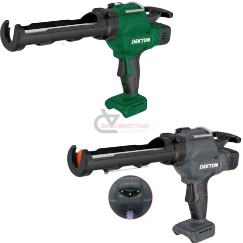 Máy bơm keo Silicon dùng Pin 21V Dekton M21-MBK01PRO ( chưa Pin & Sạc )