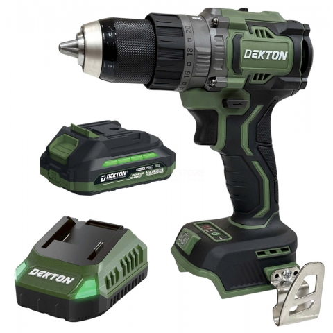 Combo khoan Pin 21V Dekton M21-ID1390XCP Brushless Tạo Xung