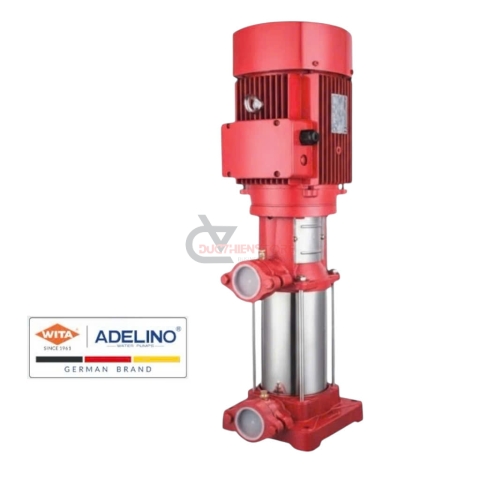 Bơm trục đứng công nghiệp 3.0Kw Adelino PV12X9/4 ( 3 pha 4.0Hp )