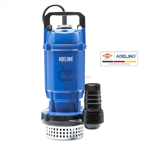 Bơm chìm đẩy cao 33m  Adelino QDX3-30-1.1K3 ( 1 pha 1.5Hp )
