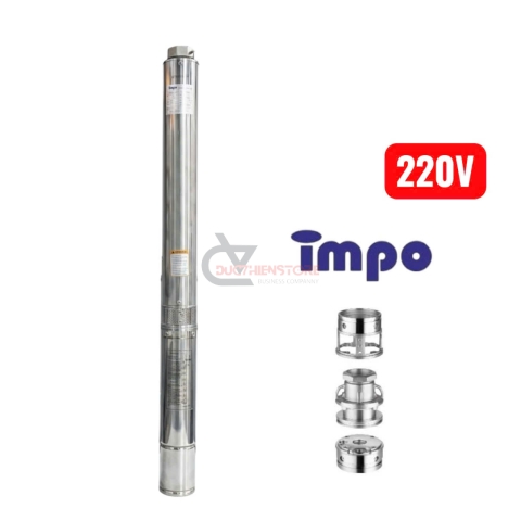 Bơm hỏa tiễn cột áp 61m IMPO 4SDM18/12-1.5 ( 1 pha 220V 2.0Hp )