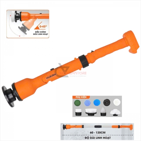 Máy cọ rửa dùng Pin 21V Hukan G1-CRP120 ( chưa Pin & Sạc )