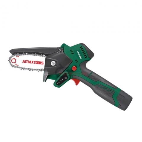 Máy cưa xích mini 16V Amaxtools ACX11SA Brushless