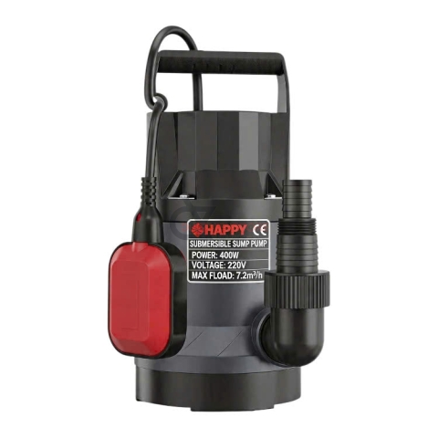 Bơm chìm nhựa 400W Happy HCS400 phao tự ngắt