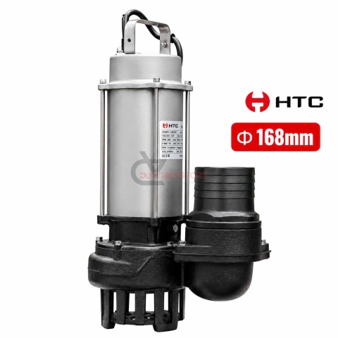 Bơm chìm nước thải công nghiệp inox 2.2Kw HTC QDX50-7-2.2