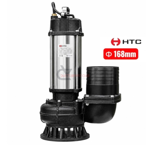Bơm chìm nước thải công nghiệp inox 3.0Kw HTC QDX100-8-3 