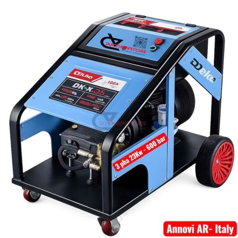 Máy xịt rửa công nghiệp 600Bar DDeko DK-X230 ( 3 pha 23Kw )