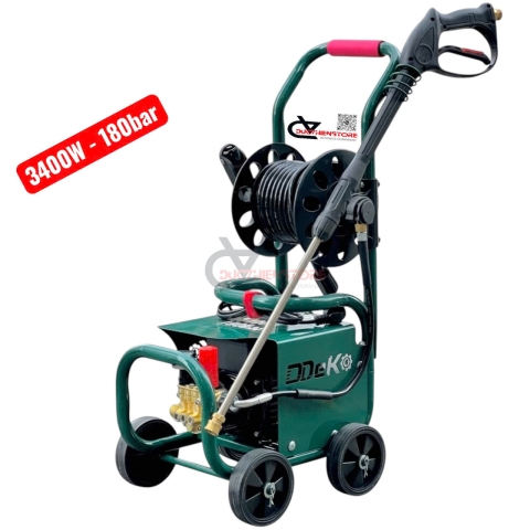 Máy rửa xe cao áp 3400W DDeko DK-3400 có chỉnh áp